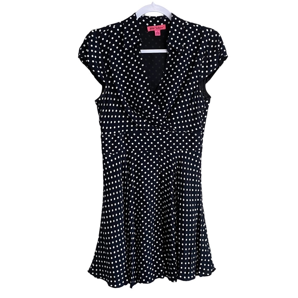 Betsy Johnson - Polka Dot Skater Style Dress - Size 6